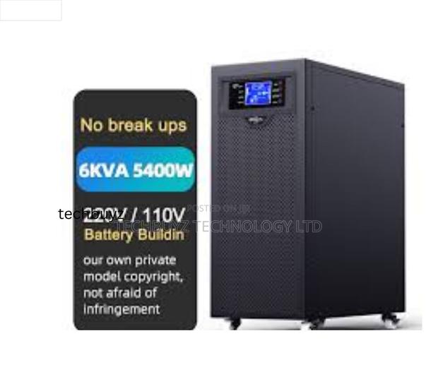Evi 6000va / 5400w Tower Online Single Phase Ups - Ep-Ups6000y11ot
