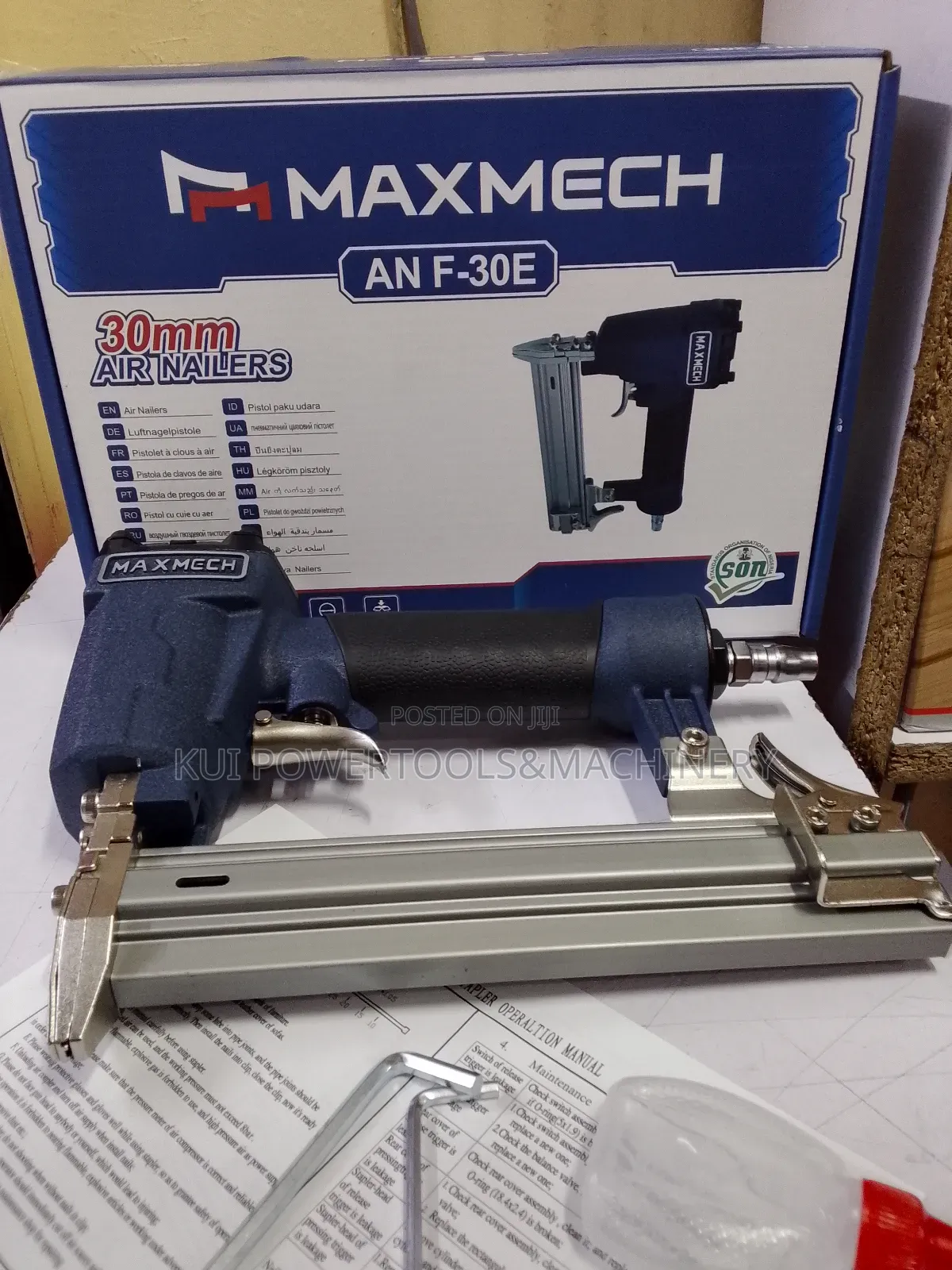 Maxmech Air Nail Gun / 30mm Air Nailer