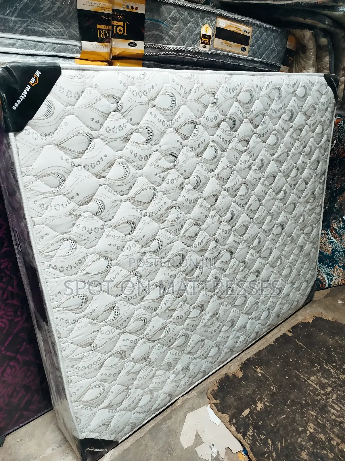 5by6 10inch Thick Orthopedic Spring Mattresses + Free Delivery
