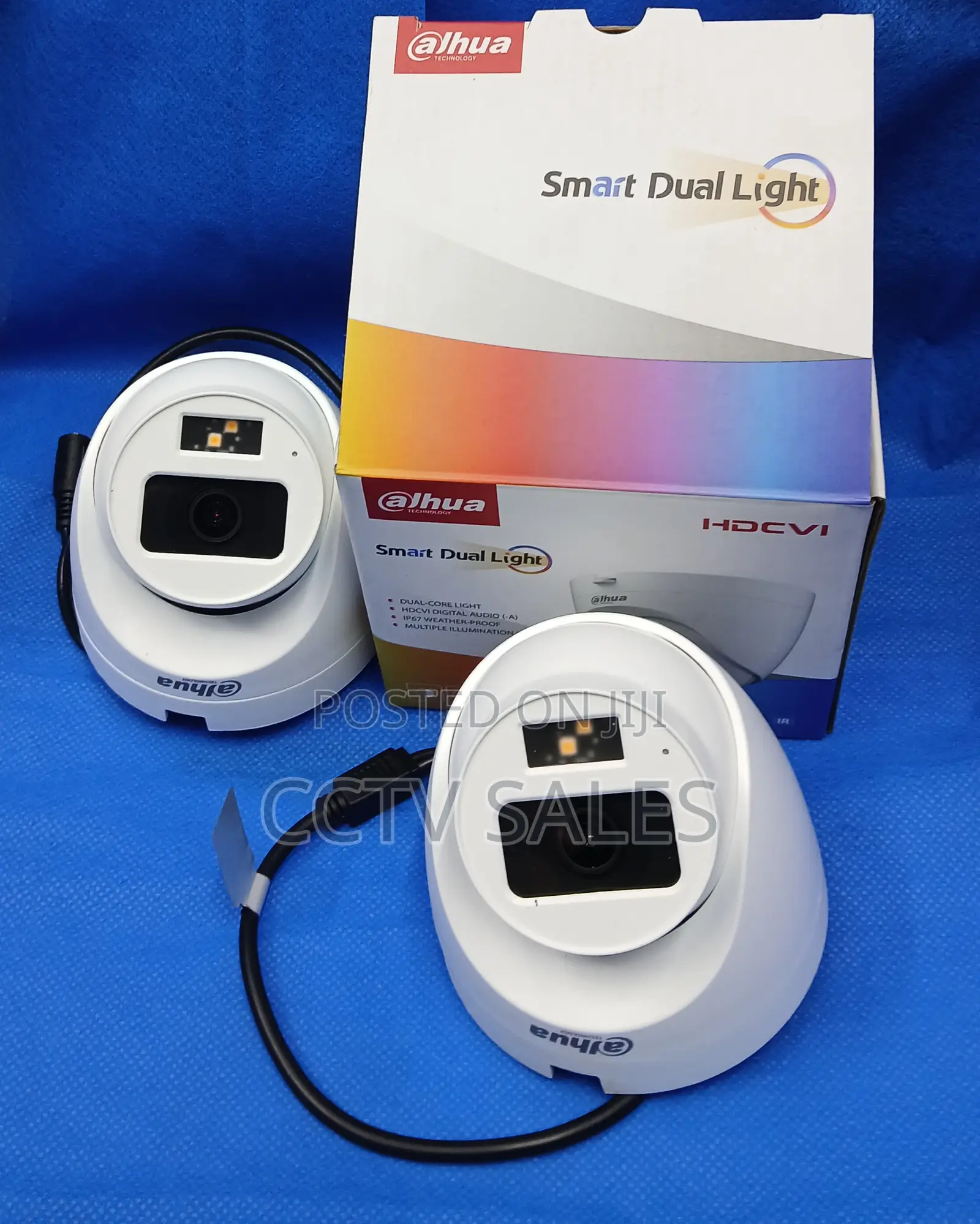 Wired Indoor Dahua CCTV Audio Camera With Easy Installation