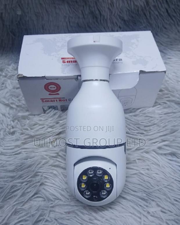 V380 Bulb Camera 5mp 1080p: Dual Lens Wifi Security Camera With V380