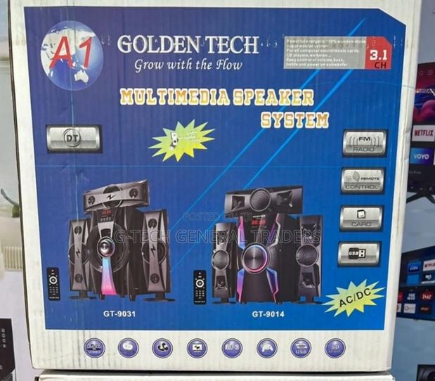 Goldentech 3.1ch Multimedia Speaker - main view