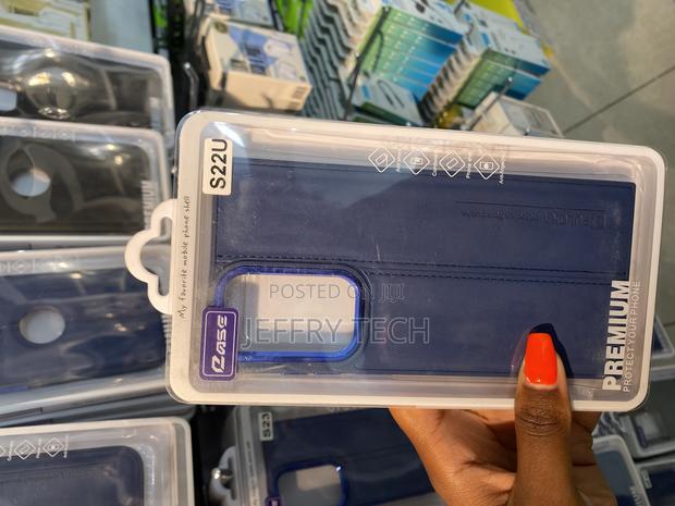 Kapa Back Case for Samsung Galaxy S22 Ultra Slim Leather Case - thumbnail 3