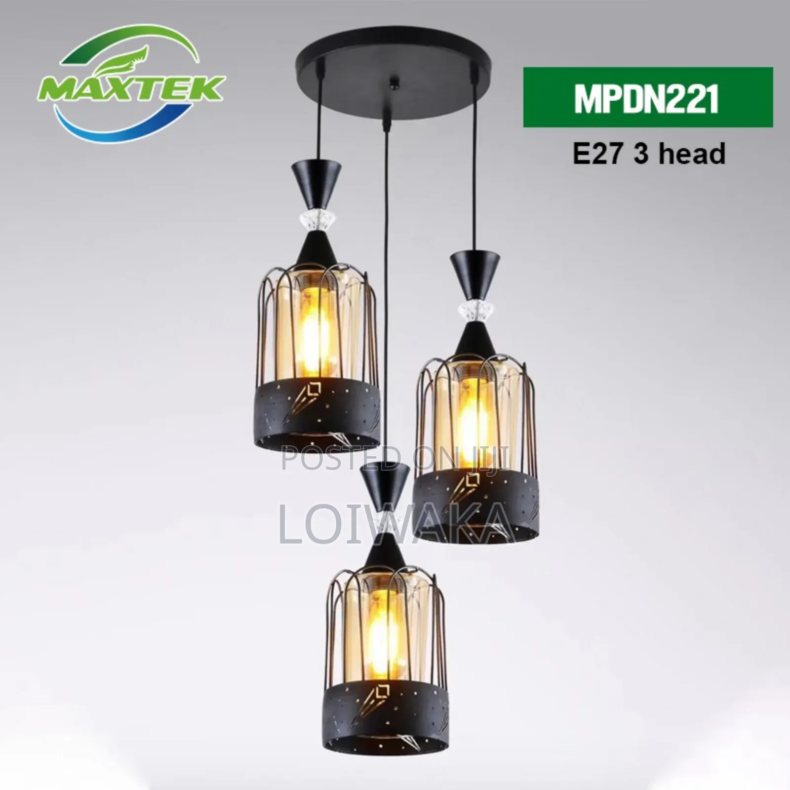 Triple Pendant Light