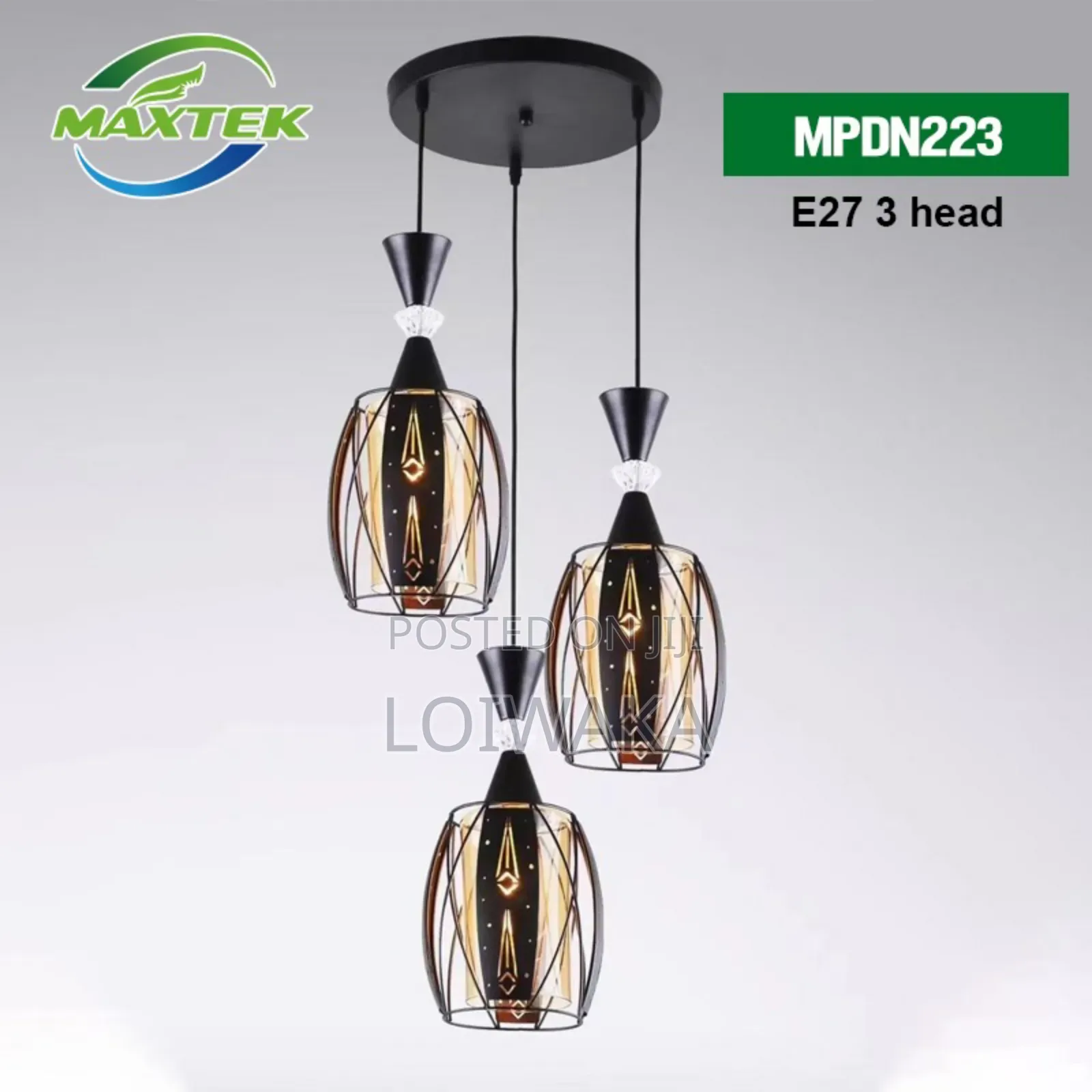 Triple Pendant Light