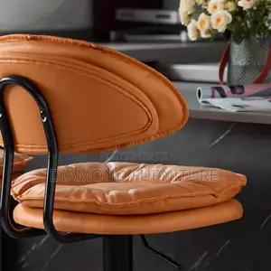 Bar Stool; Swivel Leather Bar Stools