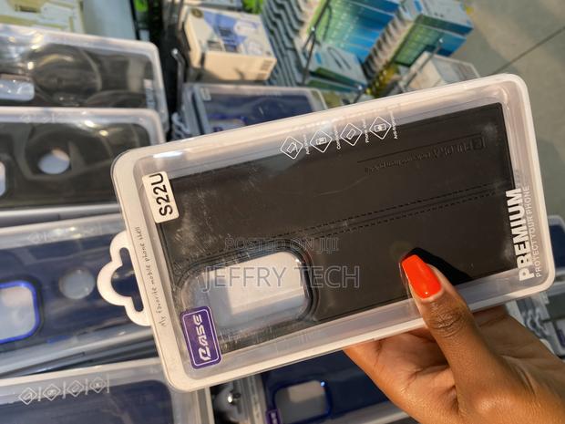 Dvtech Samsung Galaxy S22 Ultra Leather Back Case - thumbnail 2