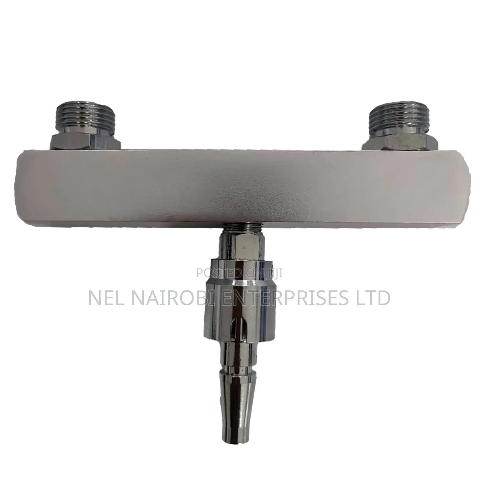 Flowmeter Dual Oxygen, Wall Probe & Regulator Aluminium Top