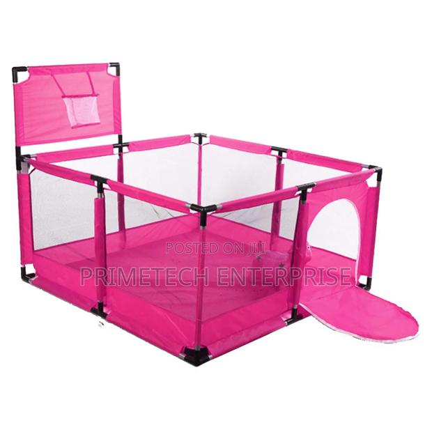 Rectangular Baby Play Fence With 30pcs Soft Balls - main view