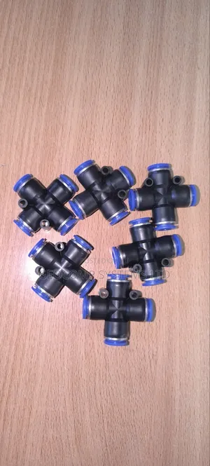 Pneumatic Cross Tee 10mm
