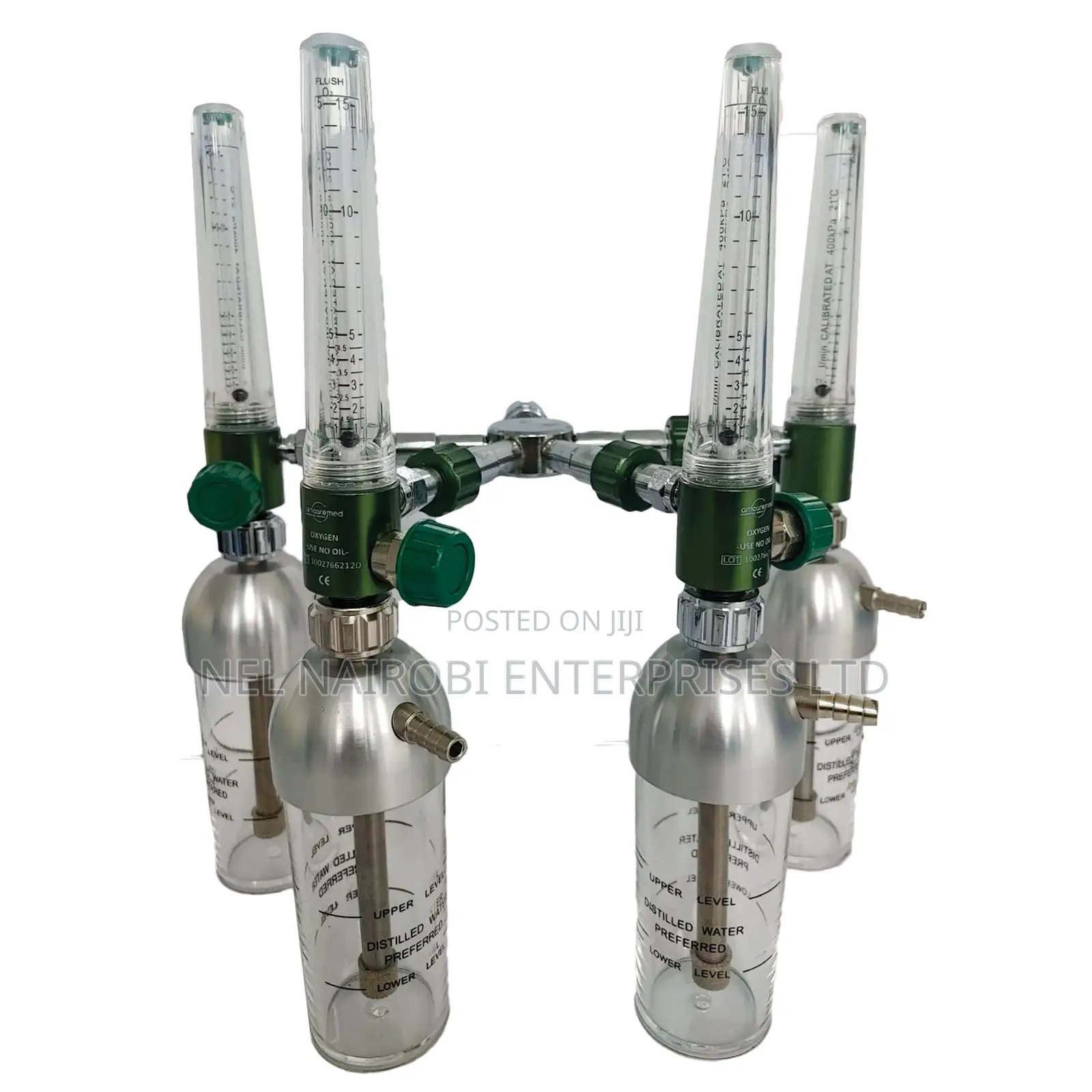 Flowmeter Quadrupal Oxygen, Bs Wall Probe Humidifier Bo�Le