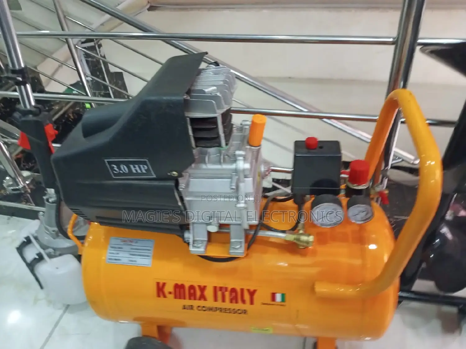 Highly Noted 50l Kmax Electric Air Compressor