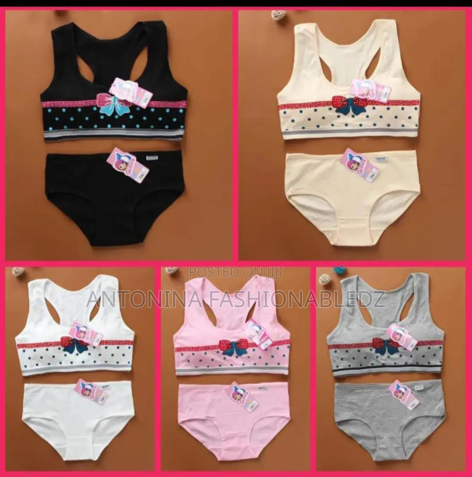 Girls Underwear Set