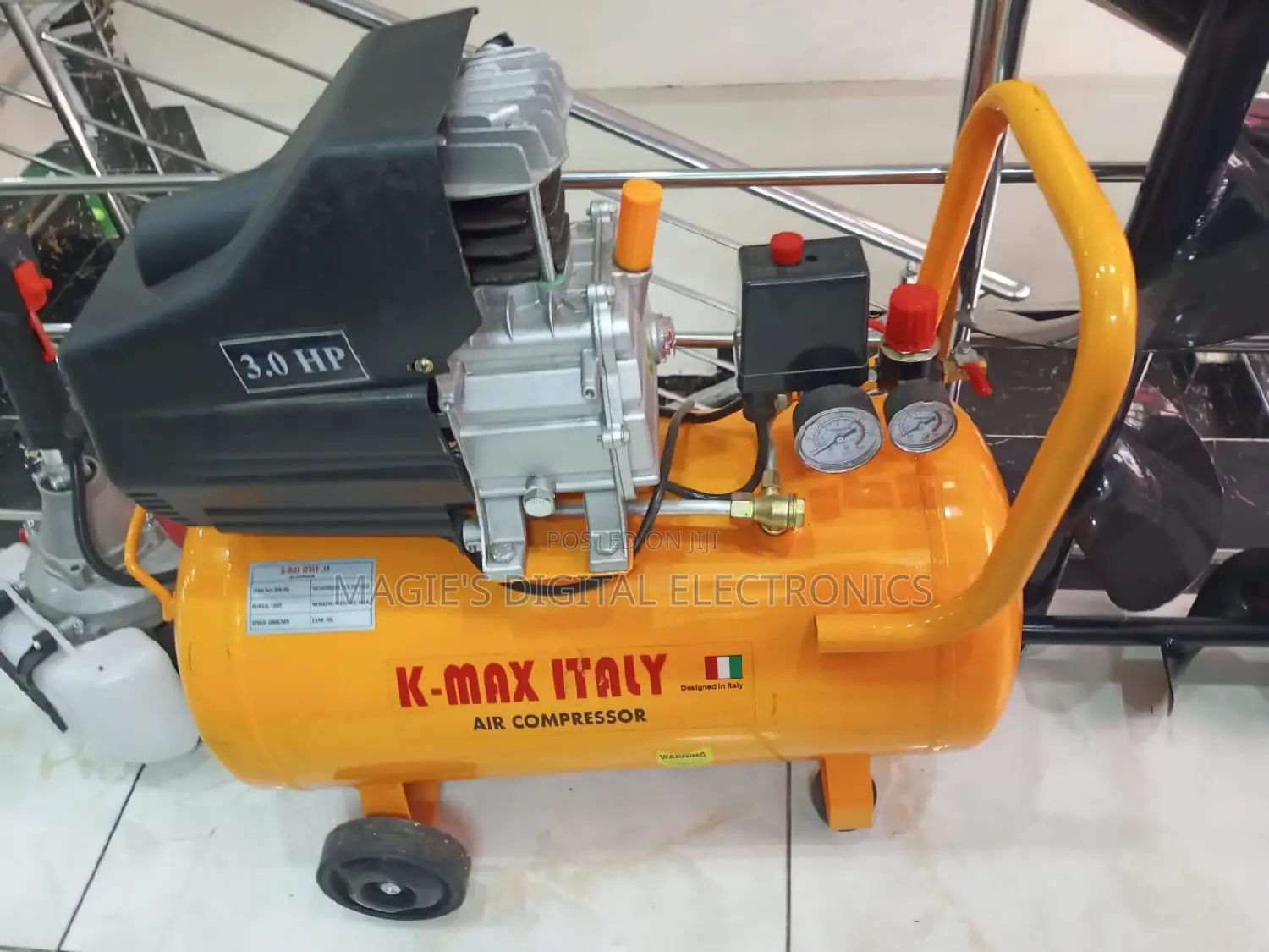 Top Guarantee 50l Kmax Electric Air Compressor