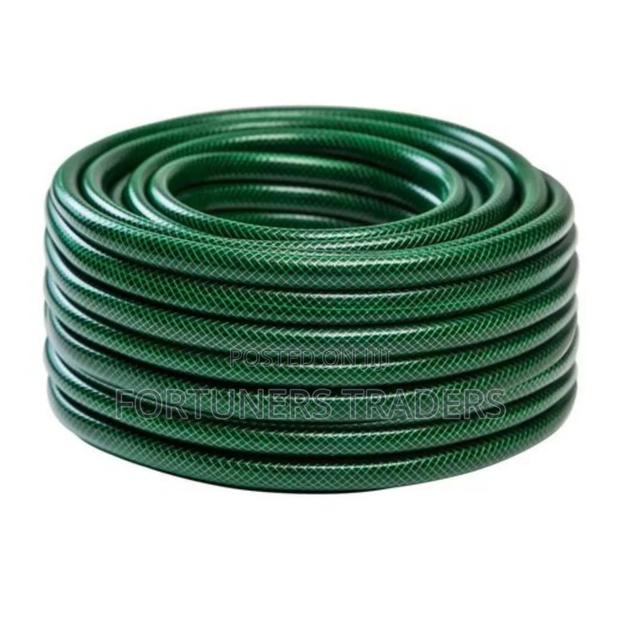 1 Inch by 50mtrs Green Braided Hosepipe - main view