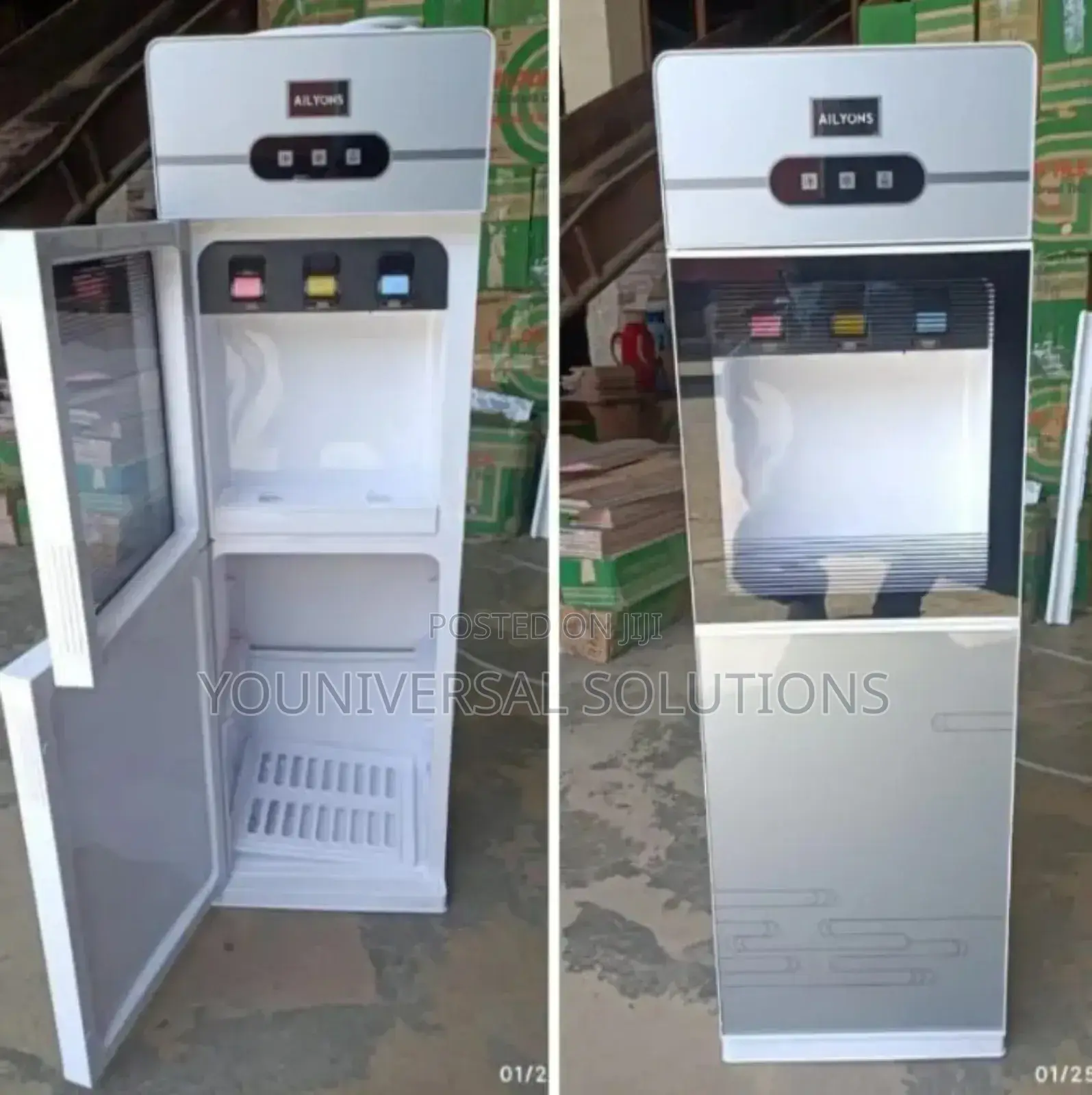 Ailyons 3 Taps Water Dispenser Hot, Normal and Cold