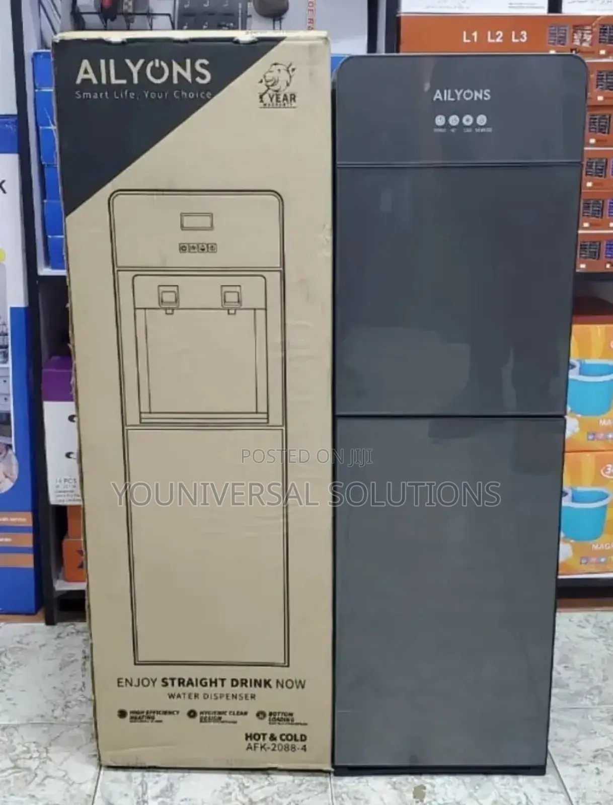Ailyons Hot and Normal Bottom Load Water Dispenser