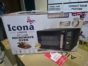 20 Litres  Icona Digital Microwave With Grill