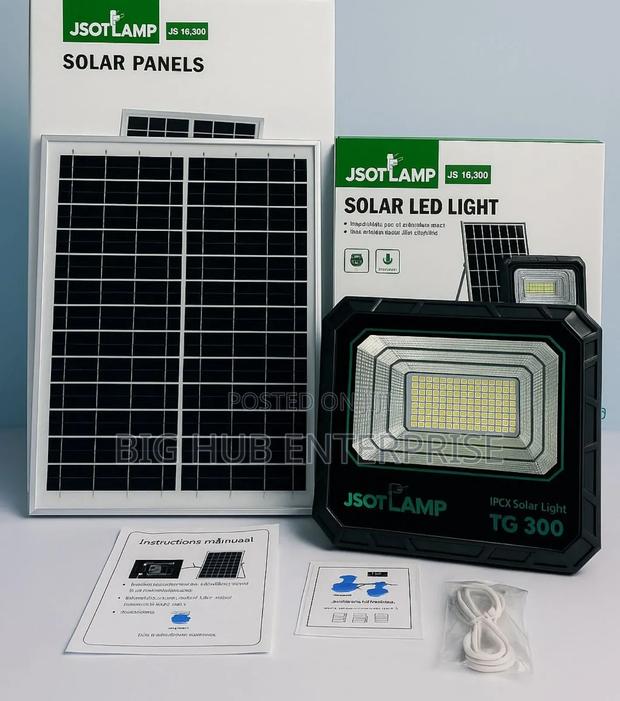 Jsot Lamp Tg 300+300 Ip66 Solar Floodlight