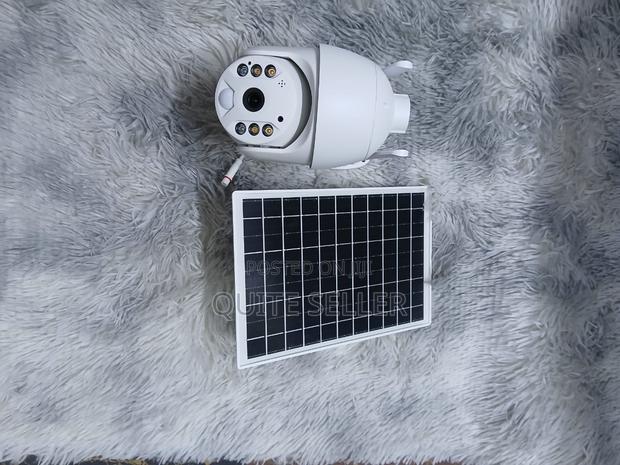 4mp Wireless Solar Panel Powered Ubox 4g 360 PTZ Outdoor