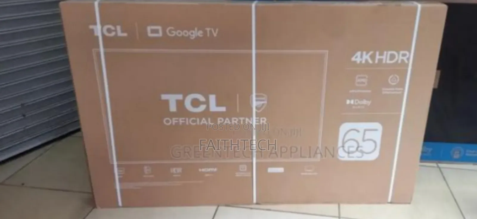TCL 65inch V6c Smart Tv