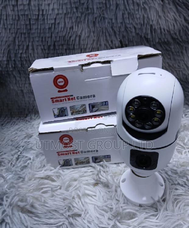 Affordable PTZ V380bulb Wifi Dual Lens Camera Bulb Color Night Vision - main view