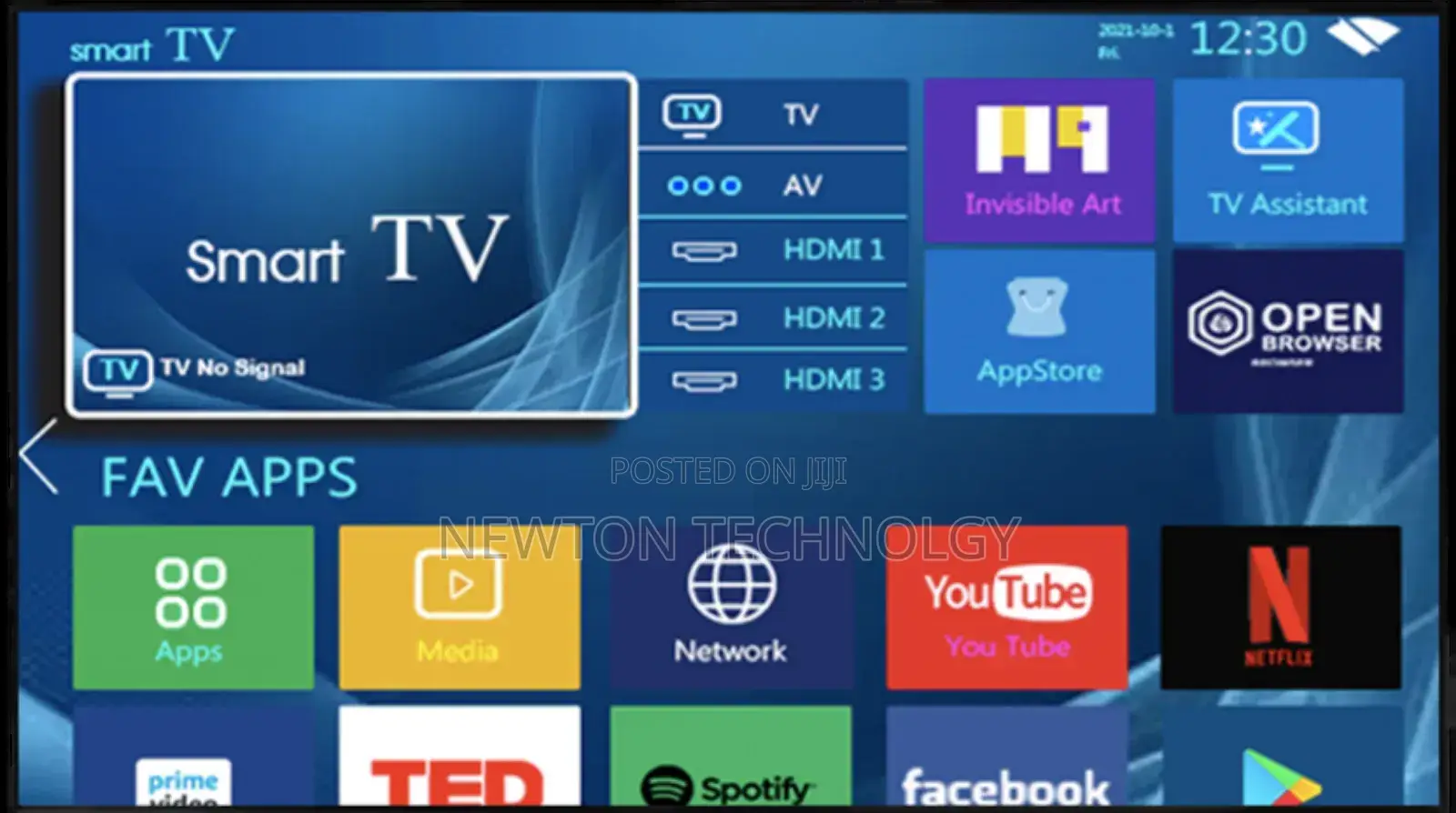 Vision 43 Smart Tv Frameless