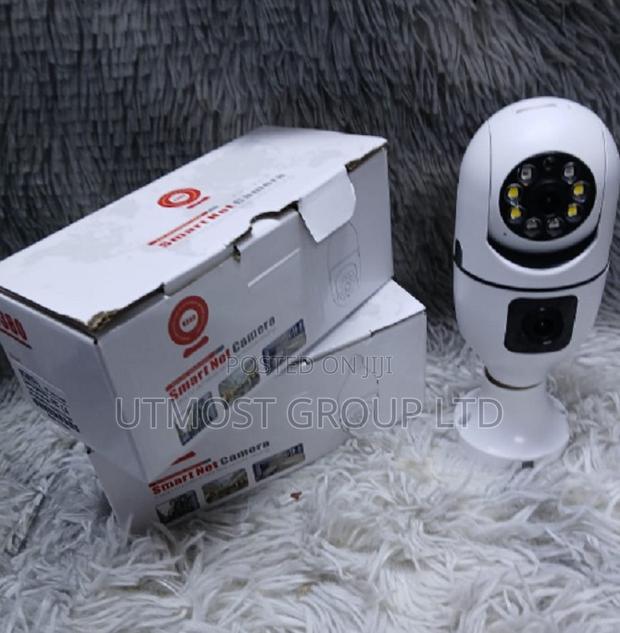(Dual Lens Light Camera Full Hd 3mp Ai (Upgraded) CCTV Light Camera - main view