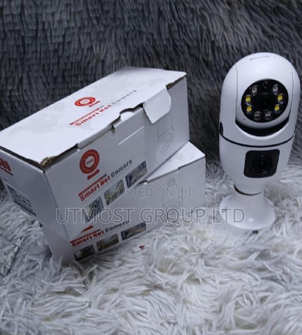 Affordable V380 Pro Bulb Wifi Camera E27a Dual Lans Rotatable 360 - main view