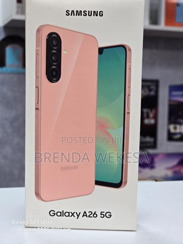 New Samsung Galaxy A26 256 GB Pink - main view