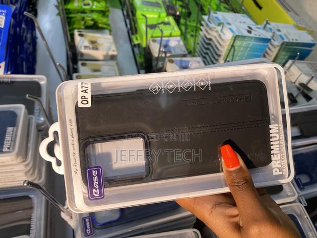 Kawas Leather Finish Back Cover Case for Oppo A77 - main view