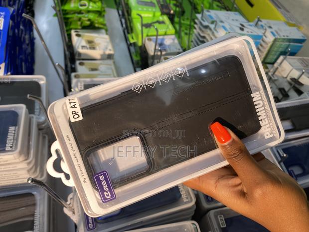 Kawas Leather Finish Back Cover Case for Oppo A77 - thumbnail 2