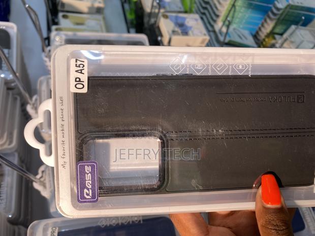Orosky Oppo A57 5g Leather Closure Back Cover Case