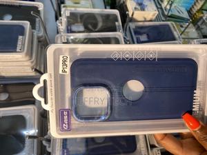 Puloka Leather Back Case for iPhone 13 Pro With Logocut - thumbnail 2