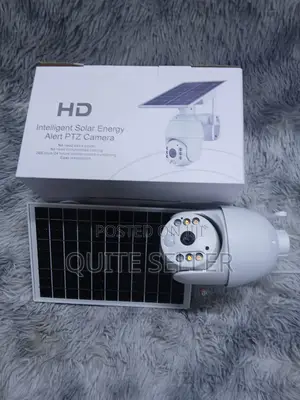 4g Simcard 4 Megapixel Ubox Single Lens Solar Powered CCTV Camera