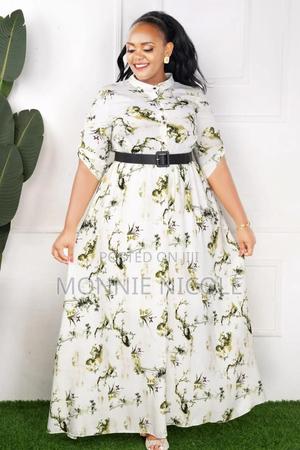 Classy Breastfeeding Friendly Maxi Dress - thumbnail 2