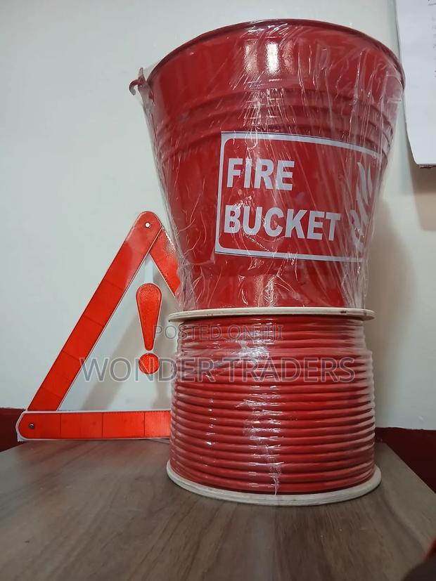 Metallic Fire Bucket - main view