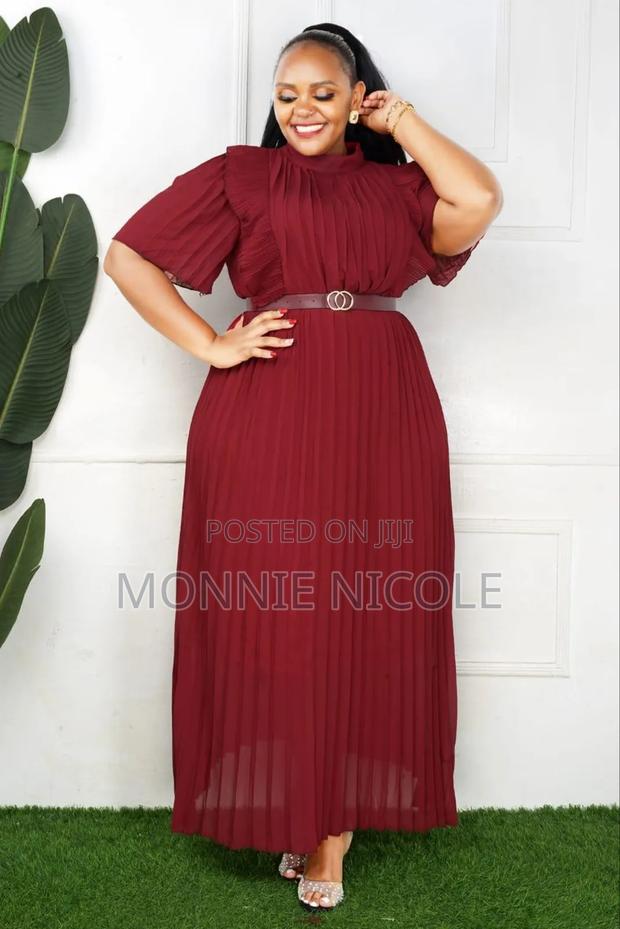 Plaited Maxi Dress. - thumbnail 3