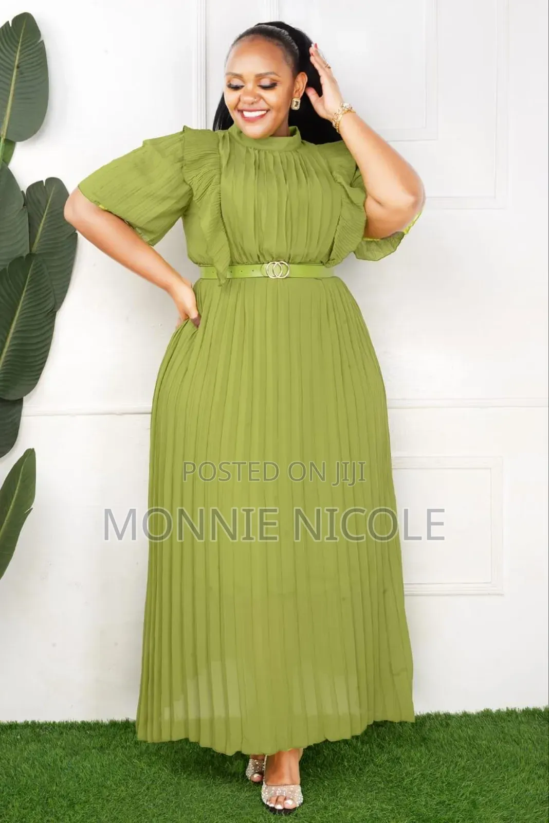 Nude Classy Maxi Dress