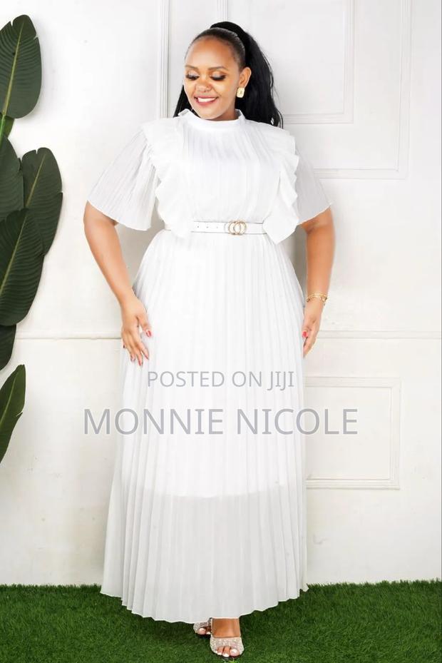 Elegant White Maxi Dress