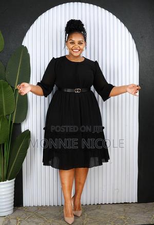 Black Skater Dress - thumbnail 2