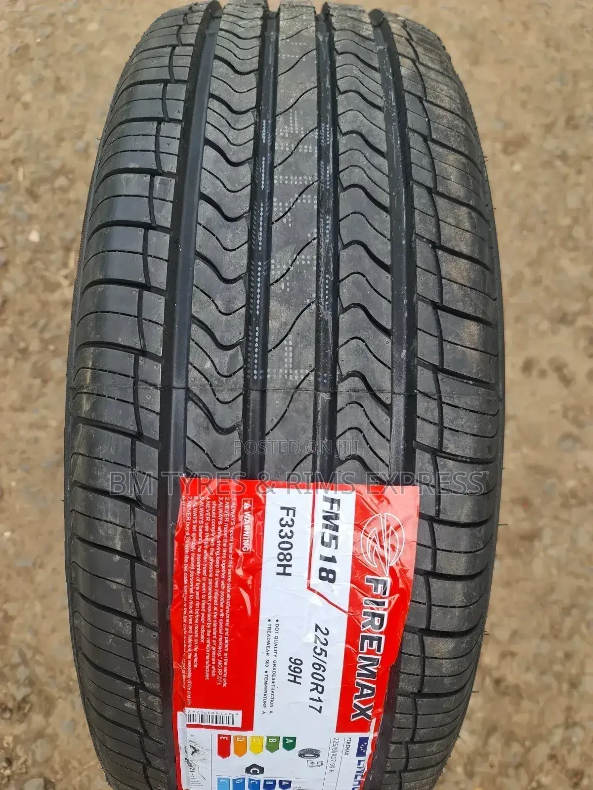 225 /60 R17 Firemax Tyres.