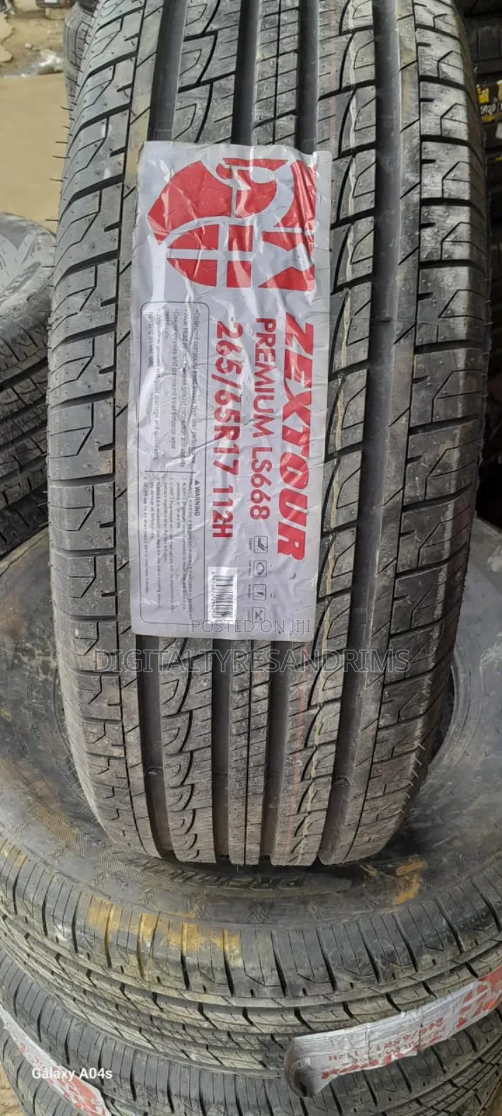 265/65r17 Zextour Premium Tyres Brand New