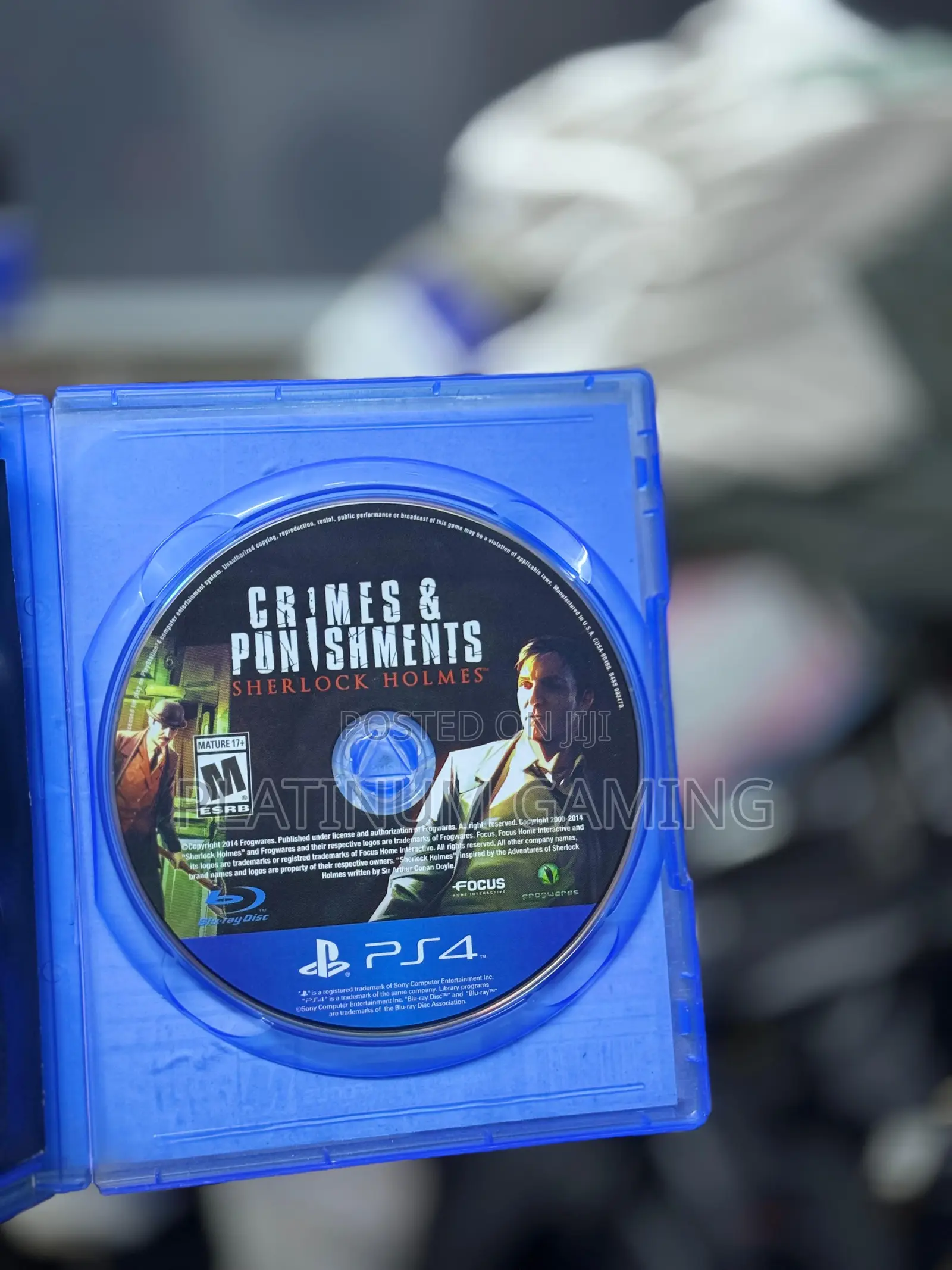 Sherlock Holmes: Crimes & Punishments - Playstation 4 .