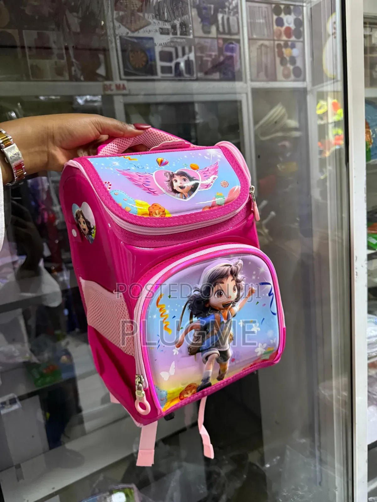 Cartoon Themed School Box Bags
