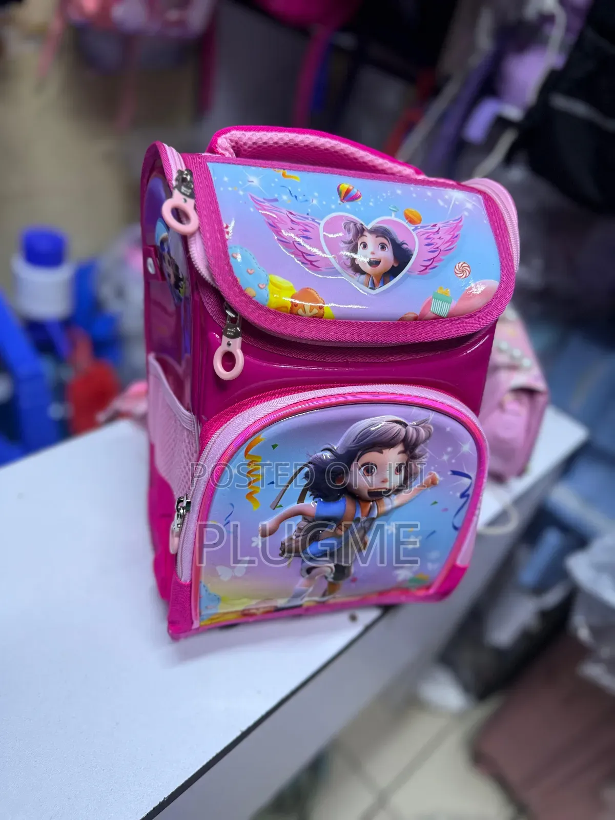 Cartoon Themed School Box Bags