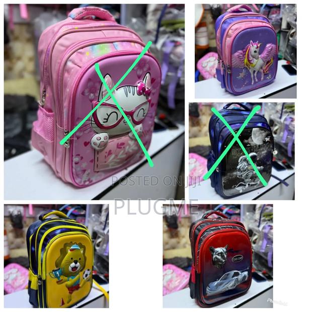 Kids Cartoon Themed School Backpack