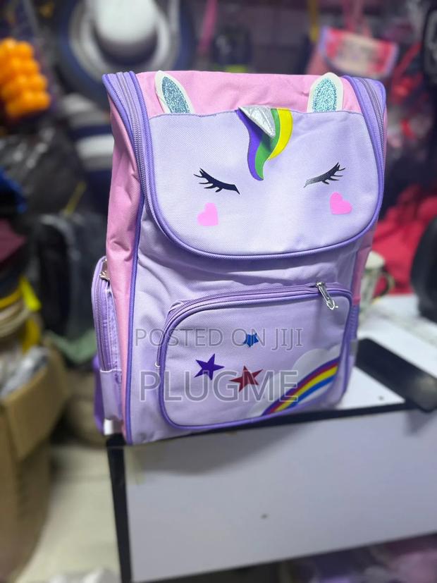 Kids Large Unicorn School Bag - thumbnail 4