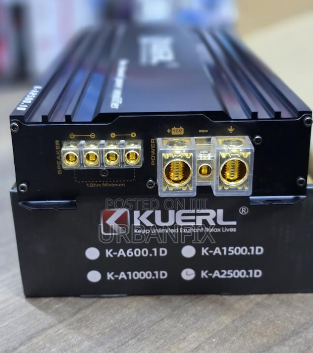 Kuerl 3500watts Powerful 1 Channel Monoblock Amplifier