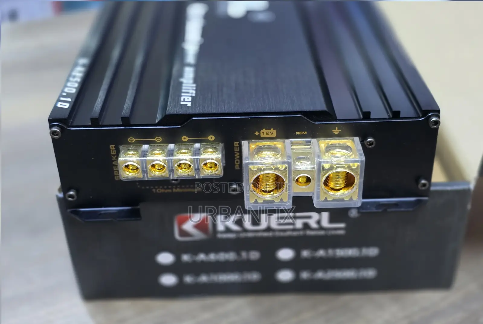 Kuerl 3500watts 1 Channel Monoblock Amplifier